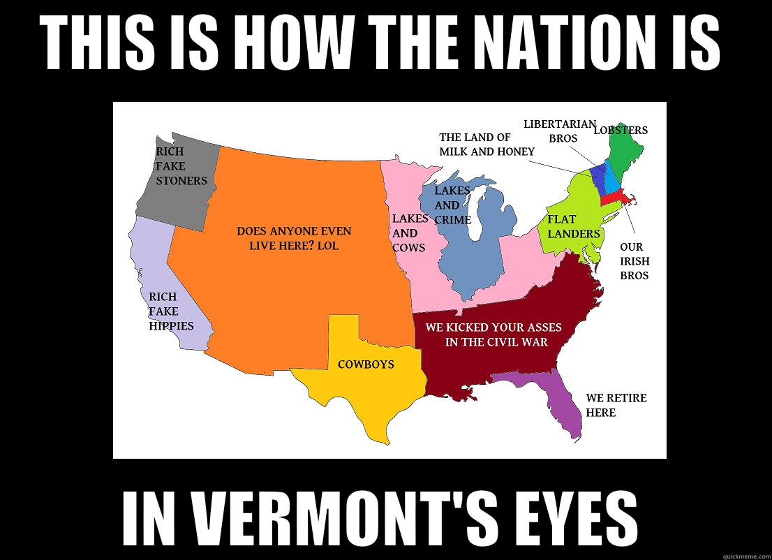 Vermonst Vision - THIS IS HOW THE NATION IS IN VERMONT'S EYES Misc