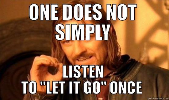 THIS IS NOT FUNNY - ONE DOES NOT SIMPLY LISTEN TO 