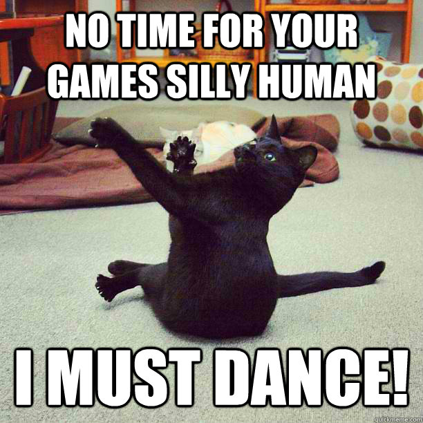 no time for your games silly human I must dance! - no time for your games silly human I must dance!  Misc