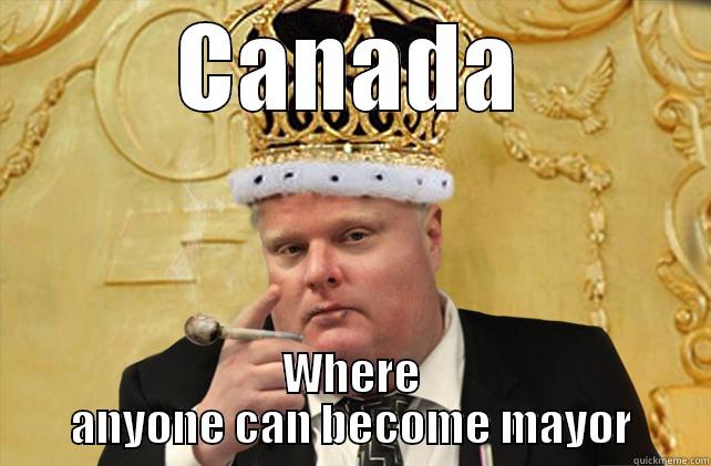 CANADA WHERE ANYONE CAN BECOME MAYOR Misc