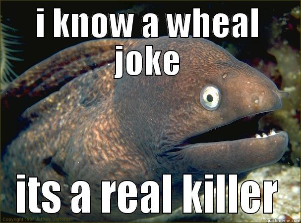 free hugs - I KNOW A WHEAL JOKE ITS A REAL KILLER Bad Joke Eel