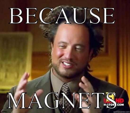 BECAUSE MAGNETS Ancient Aliens