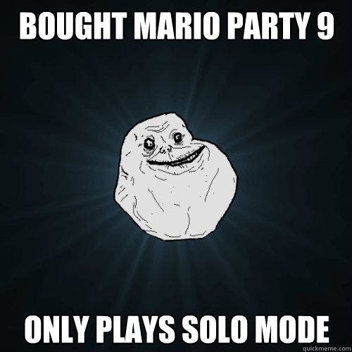 Bought Mario Party 9 only plays solo mode  Forever Alone