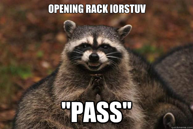 Opening rack IORSTUV 