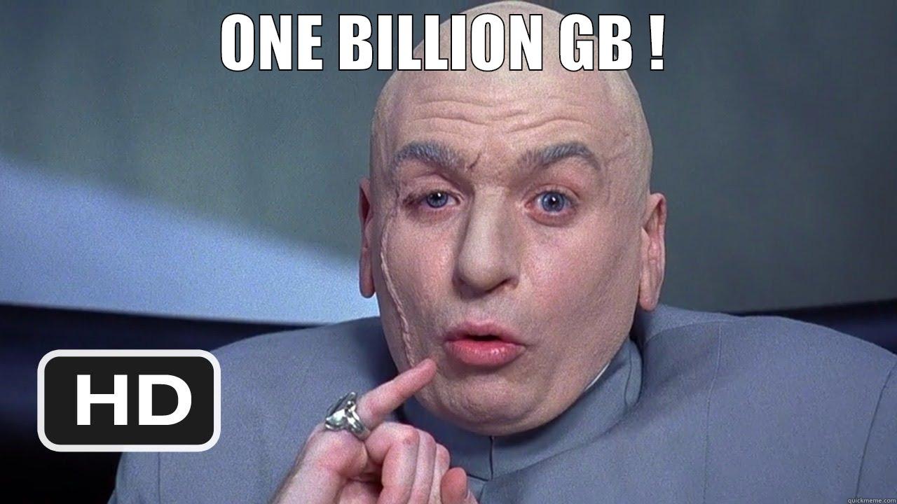 1000000000 GB? - ONE BILLION GB !  Misc