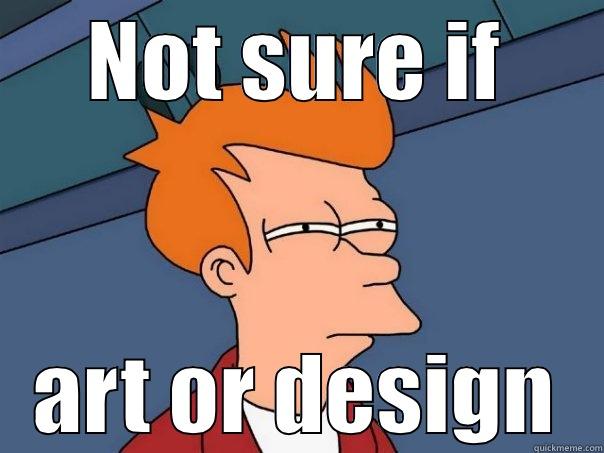 NOT SURE IF ART OR DESIGN Futurama Fry