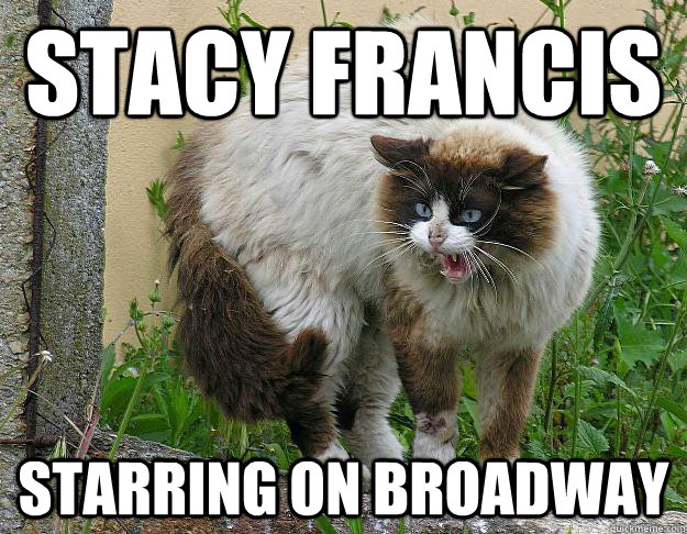 Stacy Francis Starring on Broadway  