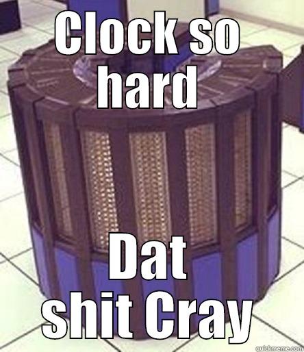 CLOCK SO HARD DAT SHIT CRAY Misc