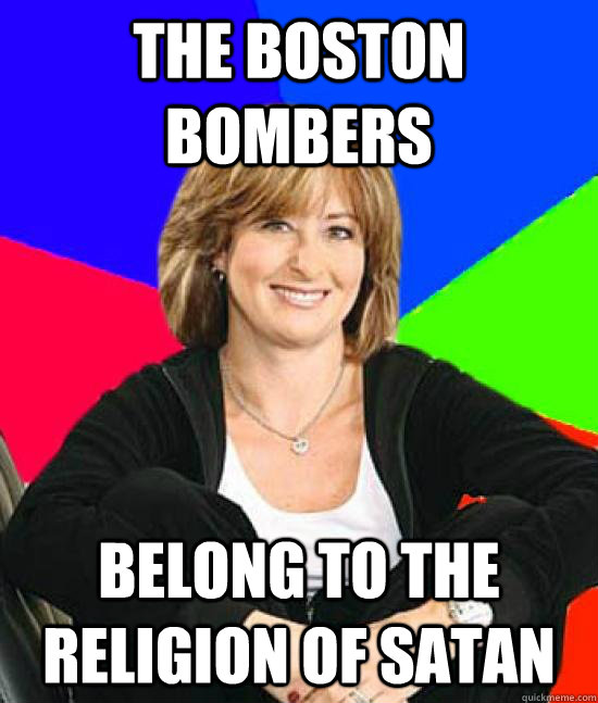 The boston bombers  belong to the religion of satan - The boston bombers  belong to the religion of satan  Misc