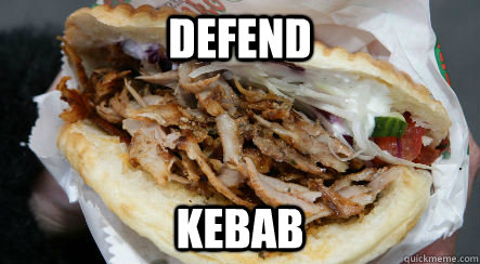 Defend  Kebab  Defend Kebab