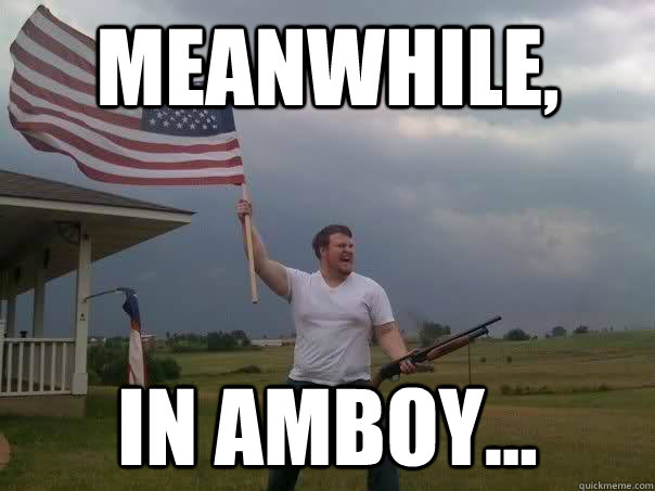 Meanwhile, In Amboy... - Meanwhile, In Amboy...  Overly Patriotic American