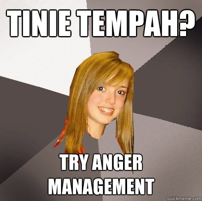 Tinie Tempah? Try anger management  Musically Oblivious 8th Grader