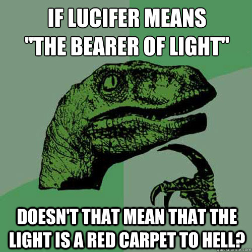 if lucifer means
