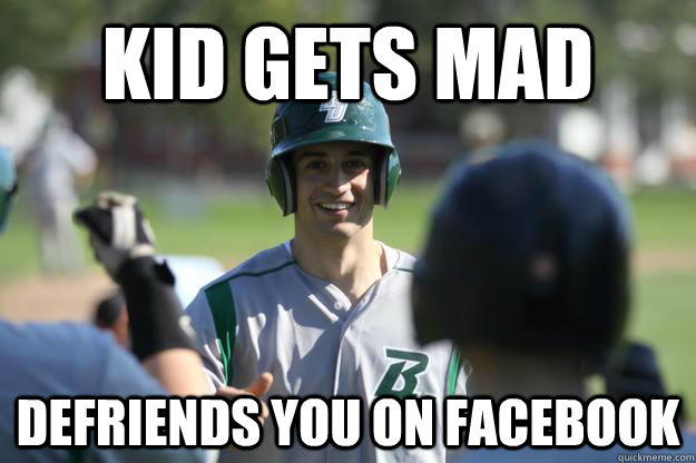 kid gets mad  defriends you on facebook - kid gets mad  defriends you on facebook  shitass