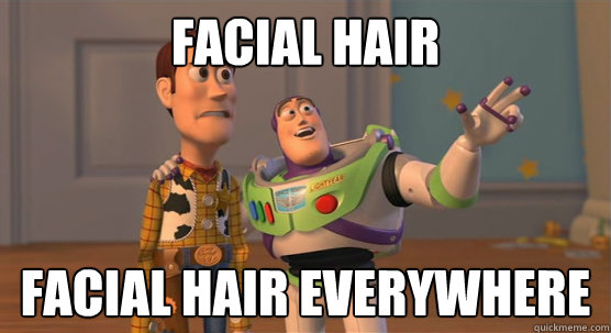 facial hair facial hair everywhere  Toy Story Everywhere