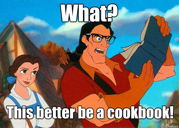 What?  This better be a cookbook!  Hipster Gaston