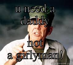 U NEED A DADDY NOT A GIRLYMAN! Misc