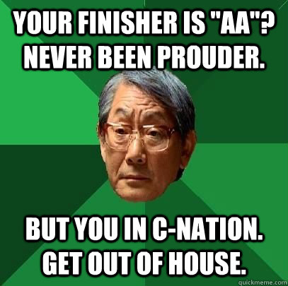 Your finisher is 