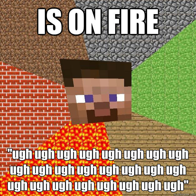 IS ON FIRE 