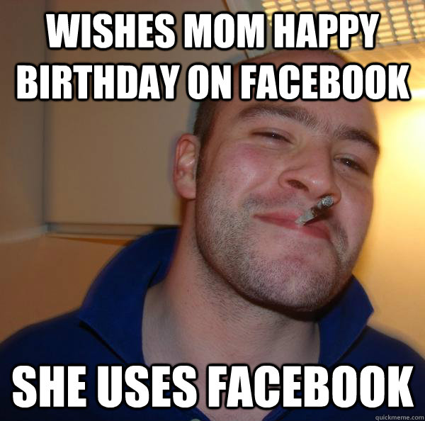 Wishes Mom happy birthday on facebook She uses facebook - Wishes Mom happy birthday on facebook She uses facebook  Misc