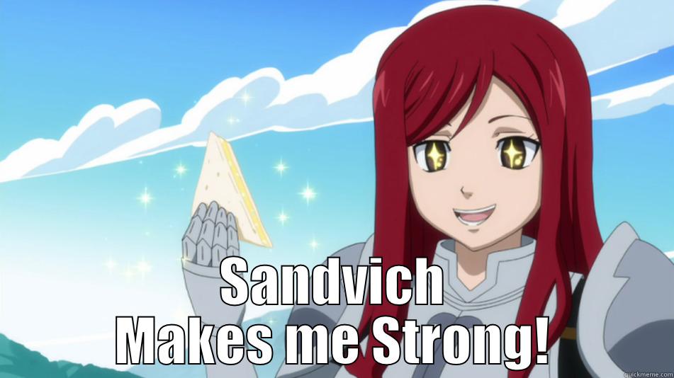  SANDVICH MAKES ME STRONG! Misc