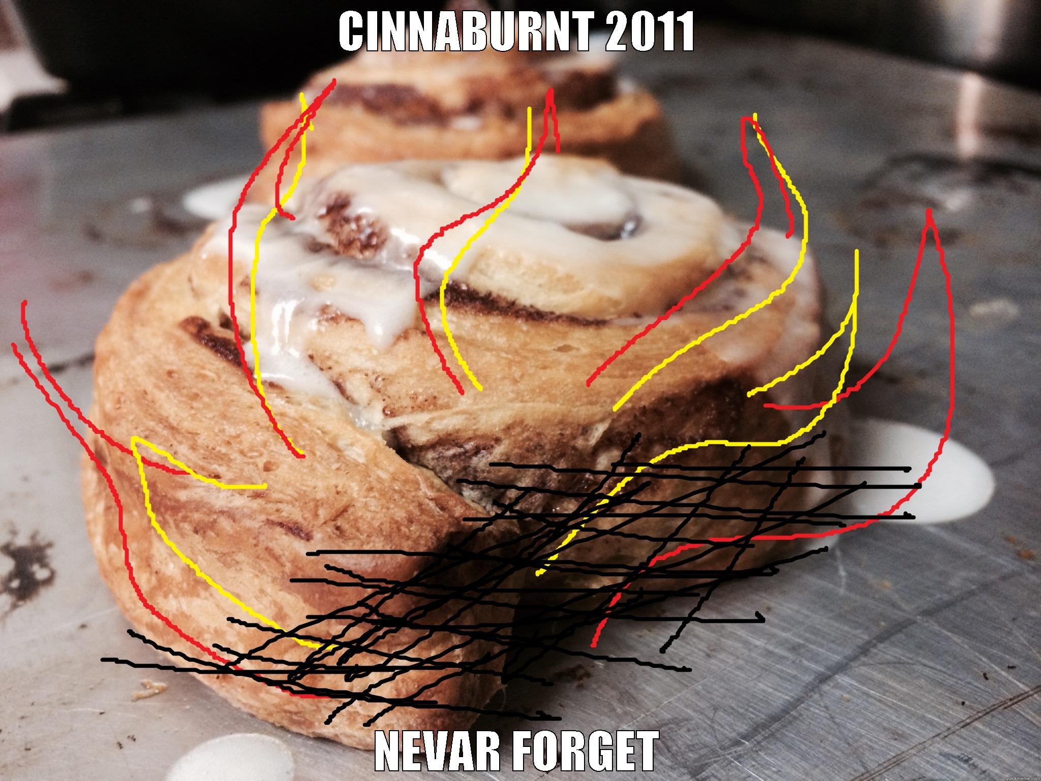 CINNABURNT 2011 NEVAR FORGET Misc