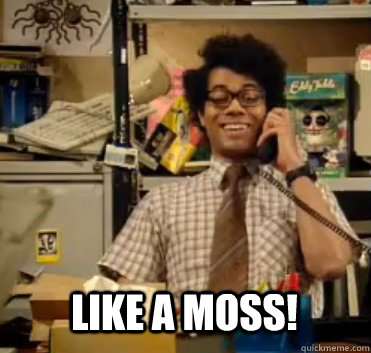 LIKE A MOSS! - LIKE A MOSS!  LIKE A MOSS!