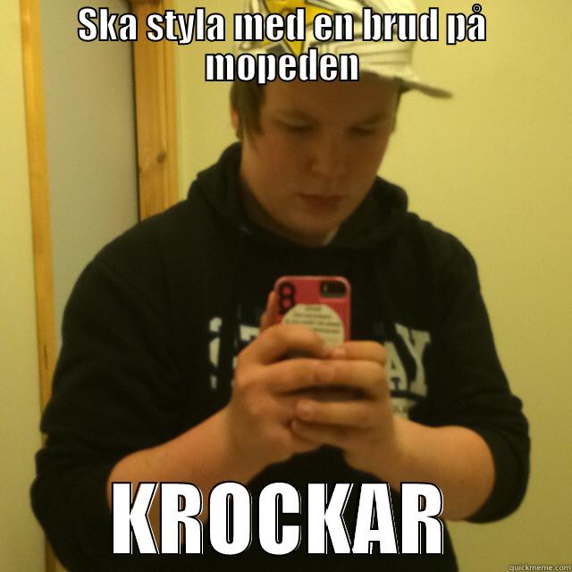 SKA STYLA MED EN BRUD PÅ MOPEDEN KROCKAR Misc