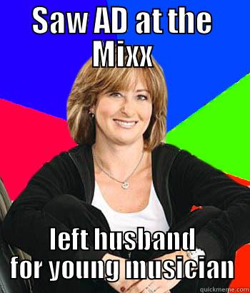 SAW AD AT THE MIXX LEFT HUSBAND FOR YOUNG MUSICIAN Sheltering Suburban Mom