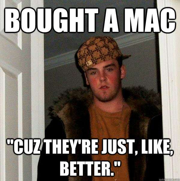 BOUGHT A MAC 