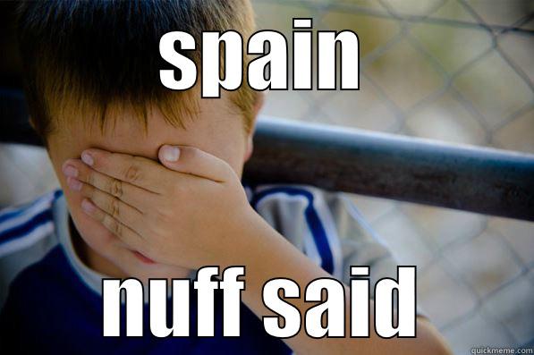 SPAIN NUFF SAID Confession kid