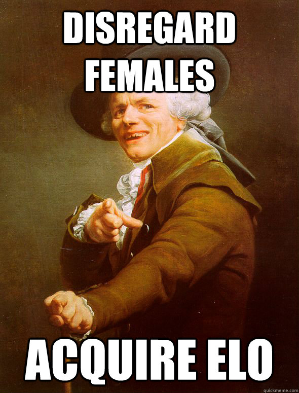 Disregard females Acquire ELO  Joseph Ducreux