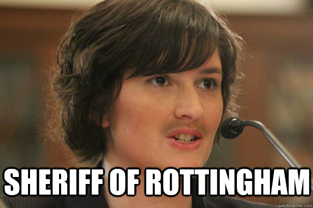  Sheriff of Rottingham  Slut Sandra Fluke