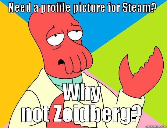 NEED A PROFILE PICTURE FOR STEAM? WHY NOT ZOIDBERG? Futurama Zoidberg 