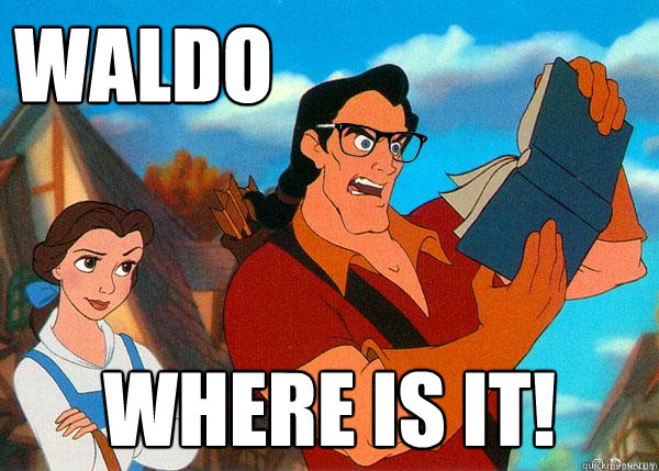 Waldo Where is it! - Waldo Where is it!  Hipster Gaston 2