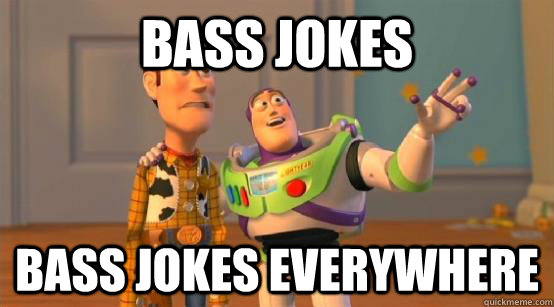 bass jokes bass jokes everywhere - bass jokes bass jokes everywhere  Buzz Glitter