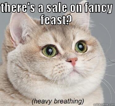 THERE'S A SALE ON FANCY FEAST?  Misc