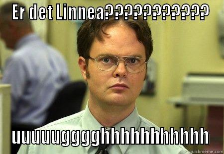 ER DET LINNEA??????????? UUUUUGGGGHHHHHHHHHHH Schrute