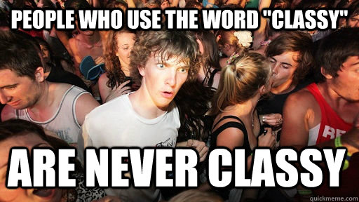 People who use the word 