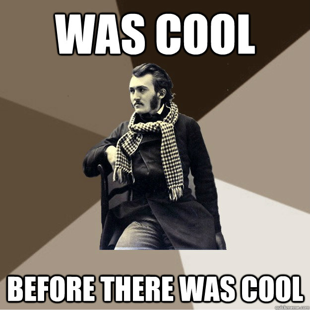 WAS COOL Before there was cool - WAS COOL Before there was cool  Hipster 1800s Portrait Guy