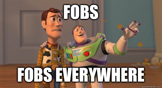 Fobs Fobs everywhere  Toy Story Everywhere