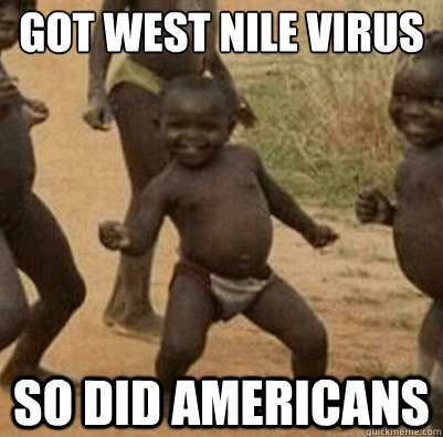 Got west nile virus so did americans - Got west nile virus so did americans  Third World Success Kid