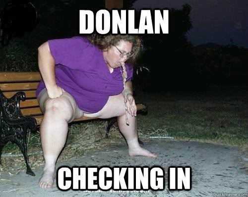 Donlan Checking In  Cream Cheese