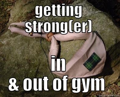 GETTING STRONG(ER) IN & OUT OF GYM  Misc