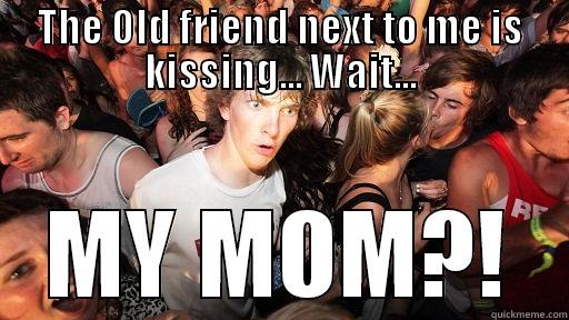 THE OLD FRIEND NEXT TO ME IS KISSING... WAIT... MY MOM?! Sudden Clarity Clarence