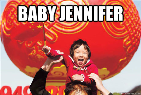 Baby jennifer   Second World Success