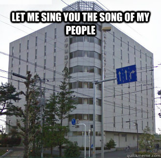 LET ME SING YOU THE SONG OF MY PEOPLE - LET ME SING YOU THE SONG OF MY PEOPLE  Misc