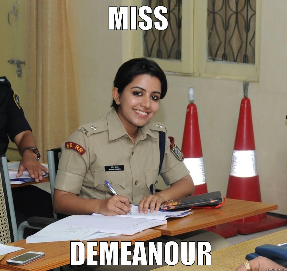 Sundar Policewali / Pretty Indian Cop - MISS  DEMEANOUR Misc