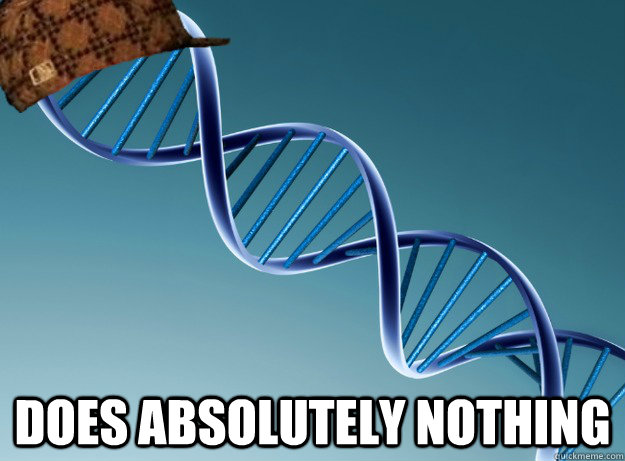  Does absolutely nothing  Scumbag Genetics