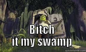  BITCH IT MY SWAMP Misc